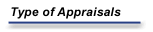 Type Of Appraisals